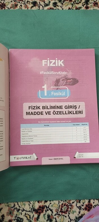  Tyt fizik fasikül soru kitabı 