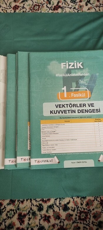  Ayt fizik 8 fasikül konu anlatımı 