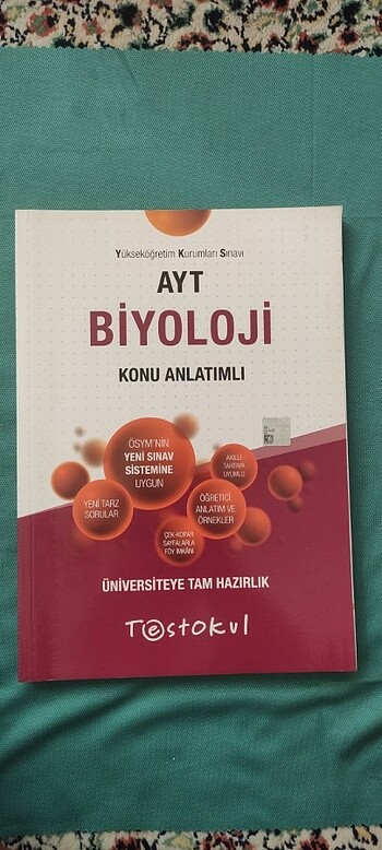 Ayt biyoloji testokul konu anlatımlı 