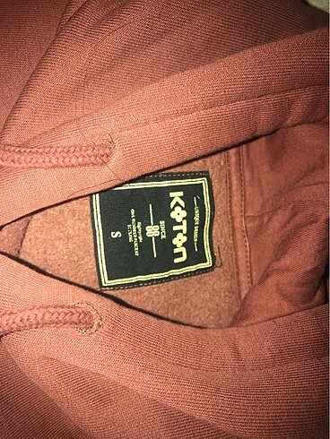 11-12 Yaş Beden kahverengi Renk Koton sweatshirt