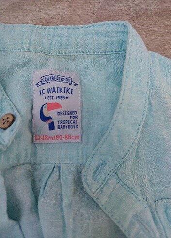 12 18 ay gömlek  - Görsel 4