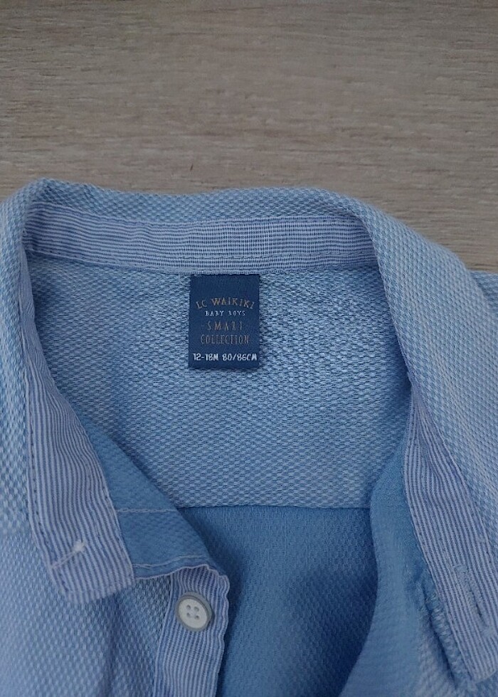 12 18 ay gömlek  - Görsel 3