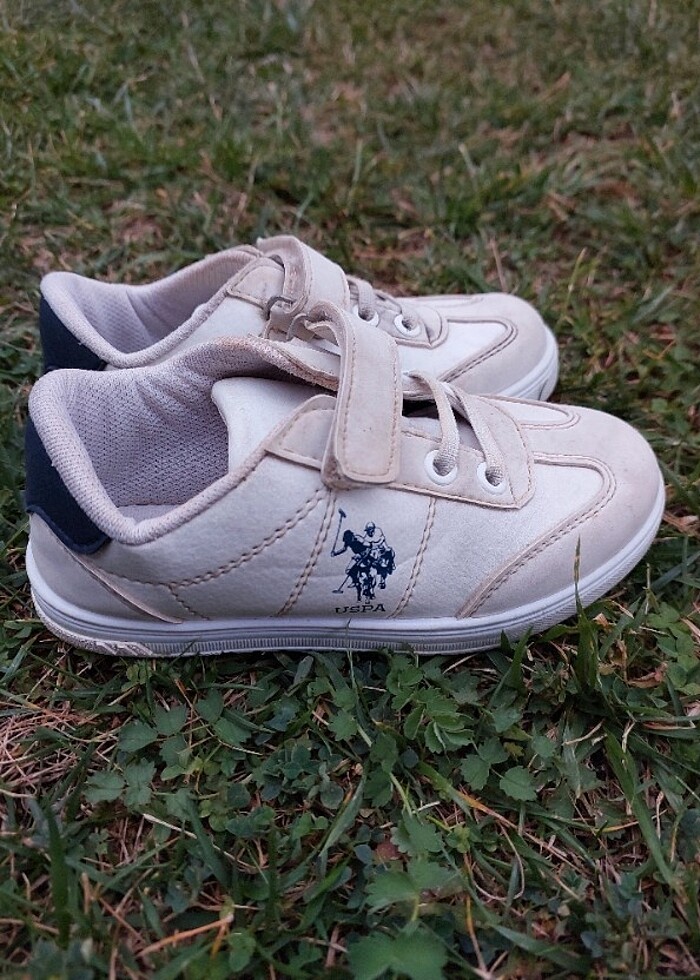 günlük spor ayakkabı 29 numara, #polo benzeri, beyaz spor ayakka - Görsel 2