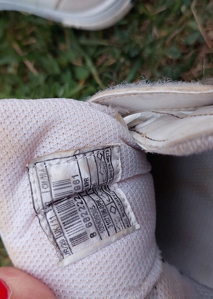 günlük spor ayakkabı 29 numara, #polo benzeri, beyaz spor ayakka - Görsel 5