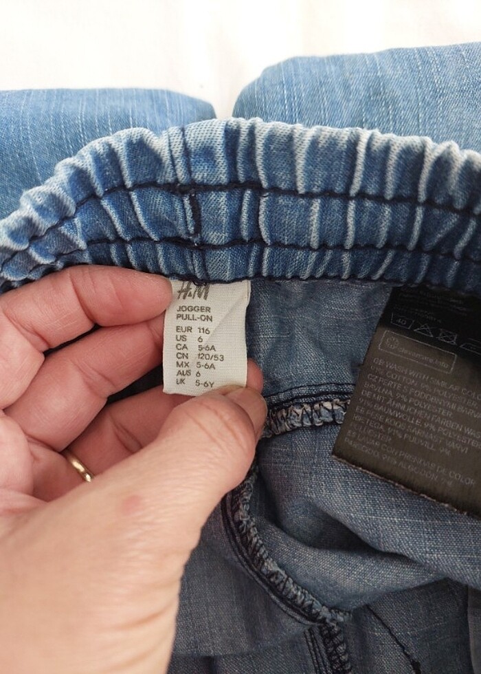 H&M kot pantalon - Görsel 3