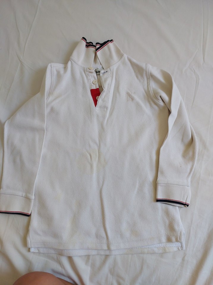 Ted uzun kol Fitili kırık beyaz 10 yaş - Görsel 3