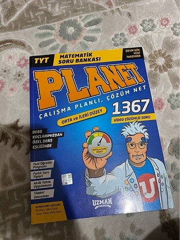 Uzman yayınları tyt matematik soru bankası
