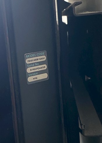 Siyah Samsung Tv - Görsel 4