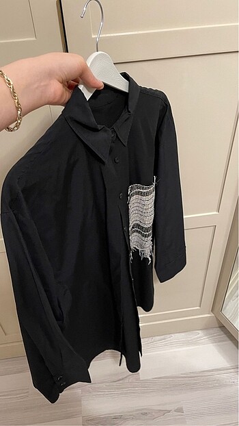 Zara Tüvit cep detaylı gömlek