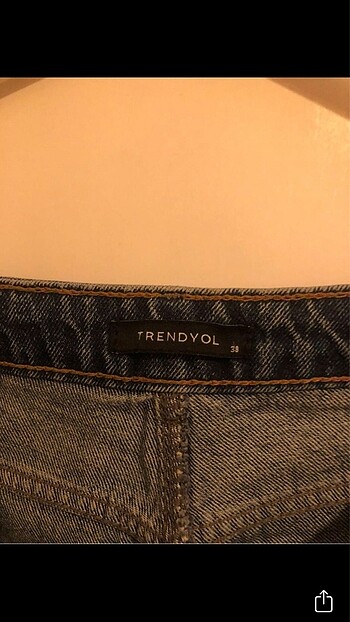 38 Beden TRENDYOLMILLA wide leg jean