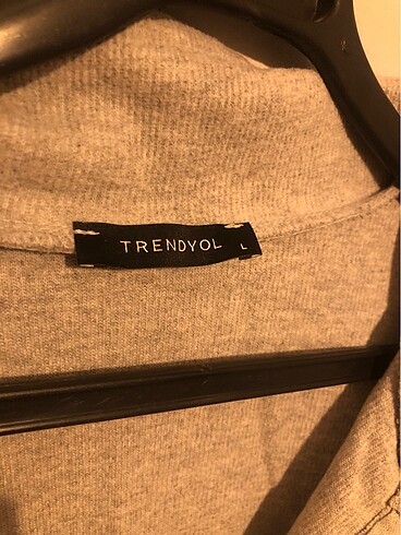 l Beden Trendyolmilla fermuarlı sweatshirt