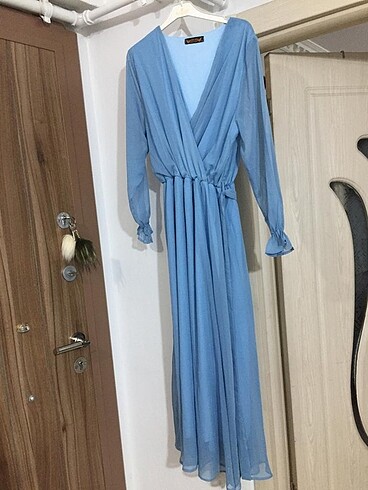 Şifon Astarlı Elbise