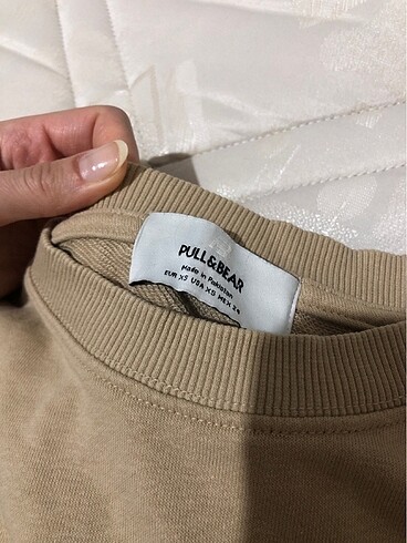 Orijinal pullandbear sweat crop