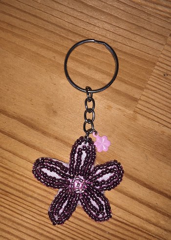 Boncuk Çiçek Anahtarlık - Görsel 2