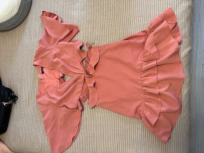 Trendyol Mini Pembe Elbise