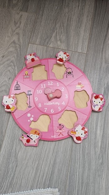 Hello Kitty Hello Kitty ahşap saat