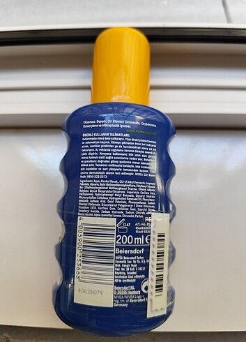Nivea Nivea güneş kremi 