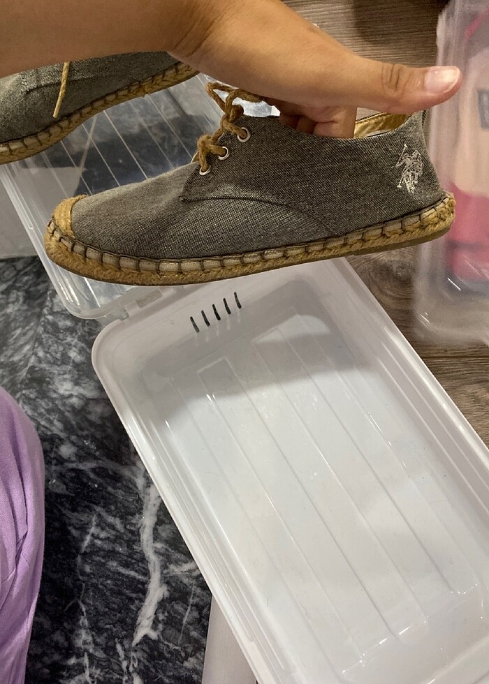 Us Polo kadın espadril - Görsel 3