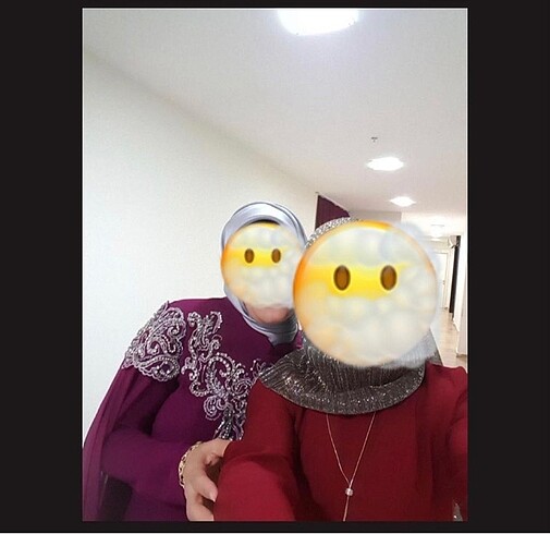 Tesettür pelerinli abiye - Görsel 6