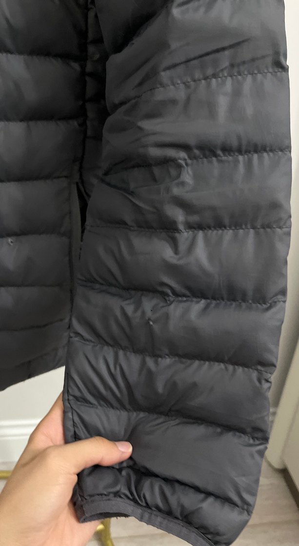 Skechers gri Kapüşonlu Erkek Mont - Görsel 3