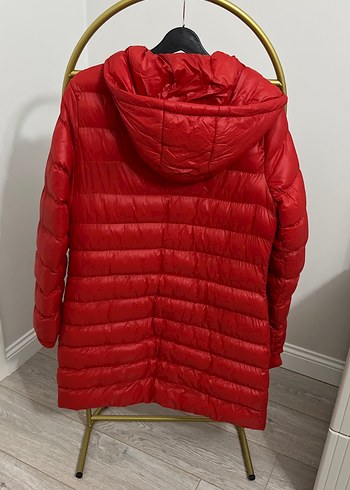 Mudo Kadın Kırmızı Mont - Görsel 3