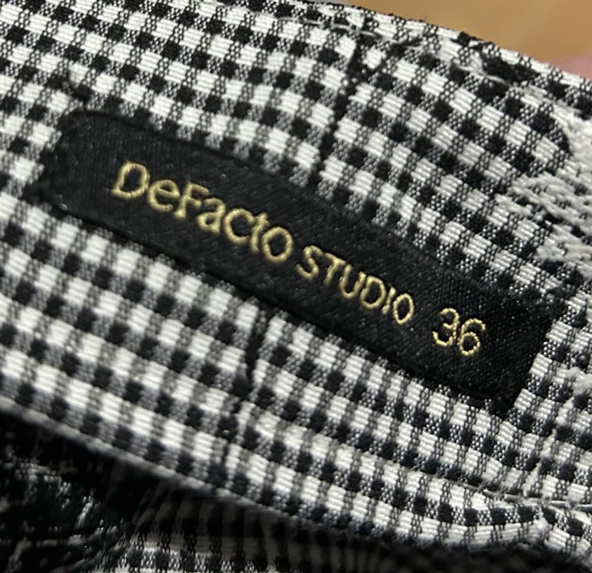 Gri Etek 36 beden - Görsel 3