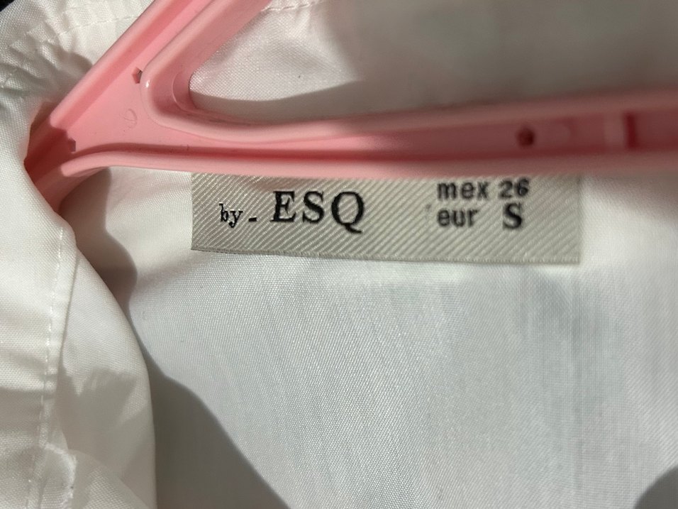 Nakışlı Beyaz Pamuklu Kadın Gömlek - Görsel 3