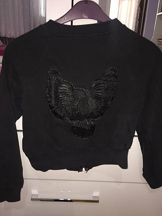 Crop hırka