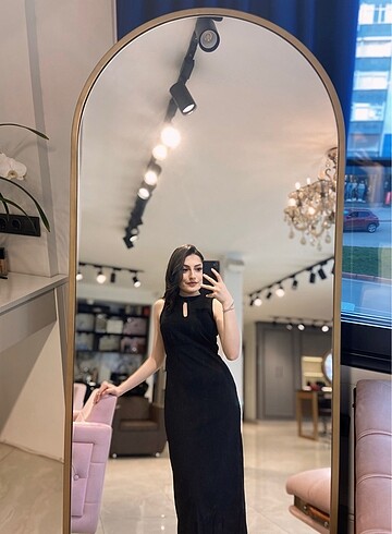 xs Beden siyah Renk Trendyolmilla Kalem Elbise