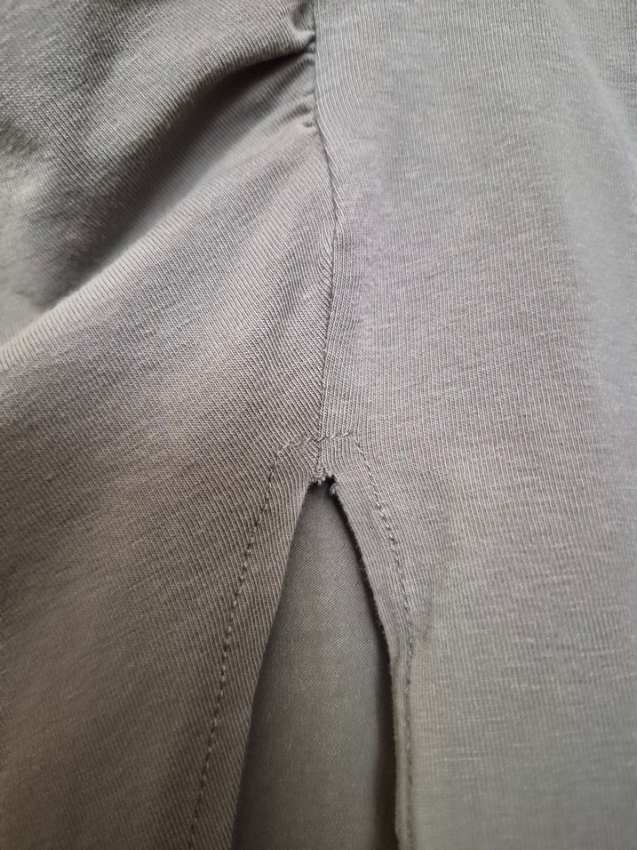 Drapeli Uzun Kollu Kadın Bluz - Görsel 2