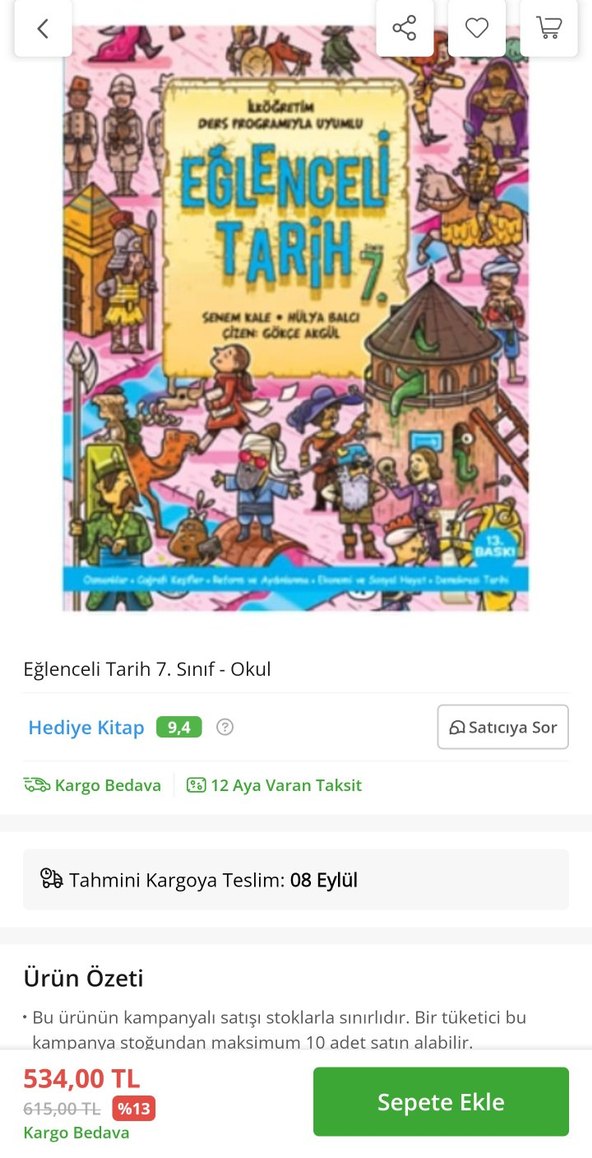 Eğlenceli Tarih 2 Kitabı - Görsel 2