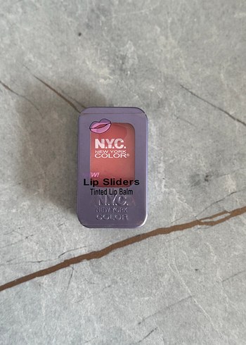 N.Y.C. Lip Sliders Tonlu Dudak Balmı Gri - Görsel 3
