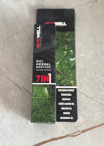 New Well 7IN Bio Bitkisel Maskara - Görsel 2