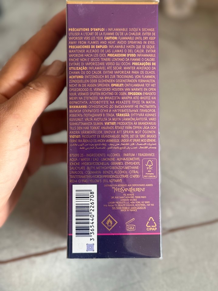 90ml. Yves Saint Laurent Manifesto Kadın Parfümü - Görsel 4