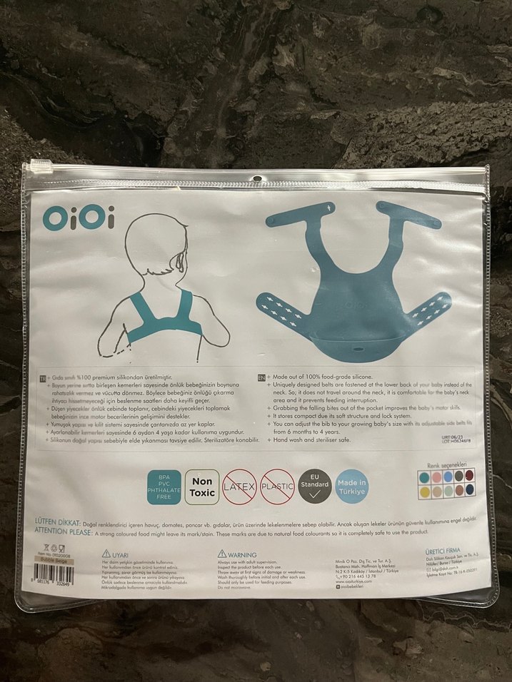 Oioi Mama Önlüğü Bej - Görsel 3