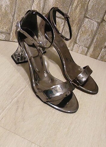 #abiyeayakkabi Platin ayna rahat kalıp 7.5 cm
