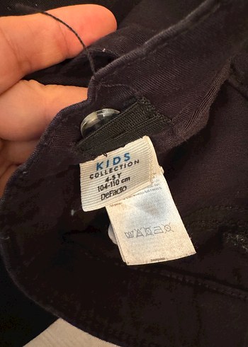 Siyah Erkek Çocuk Regular Fit Pantolon - Görsel 4