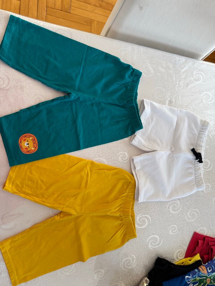 Renkli Elastik Bel Erkek Çocuk Şort ve Kapri - Görsel 2