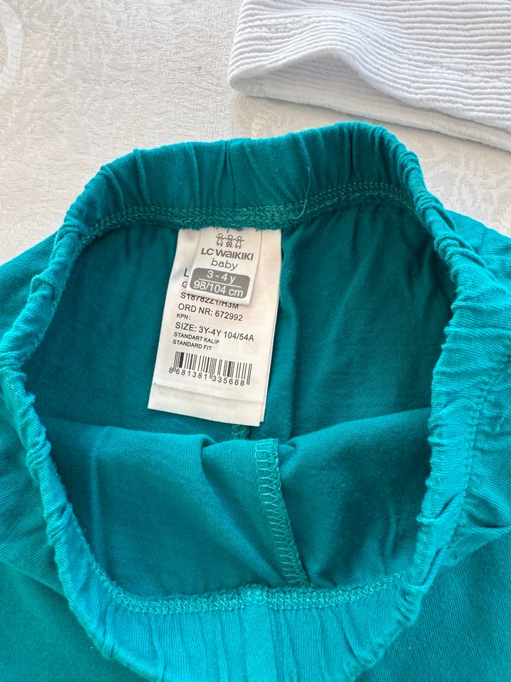 Renkli Elastik Bel Erkek Çocuk Şort ve Kapri - Görsel 4