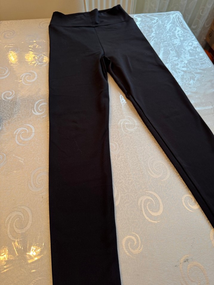 Siyah Kadın Tayt - Görsel 3