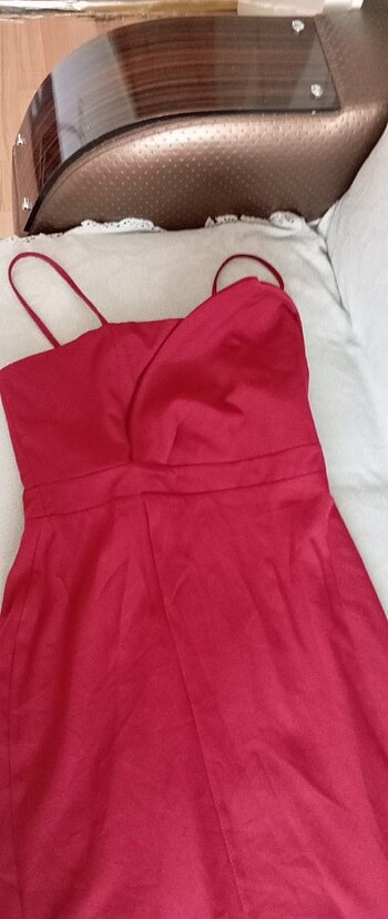 40 Beden Trendyolmilla bordo şık elbise