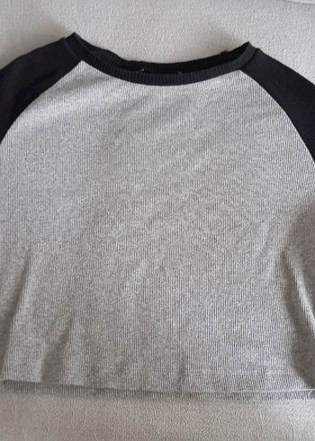 Trendyol & Milla Gri Kadın Crop Top
