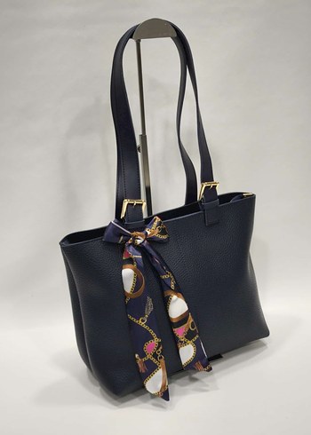 Kahverengi Deri Kadın Omuz Çantası - Görsel 7