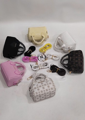 Dantel Detaylı Beyaz Kadın Çanta - Görsel 3