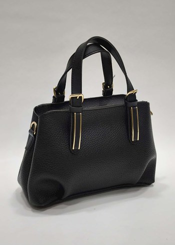 Beyaz Minimalist Deri Kadın Çanta - Görsel 2