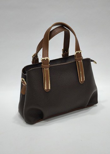 Beyaz Minimalist Deri Kadın Çanta - Görsel 3