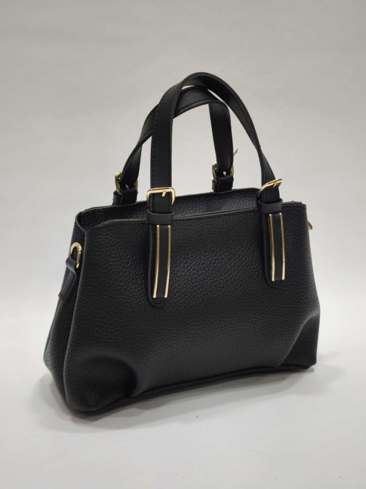 Beyaz Minimalist Deri Kadın Çanta - Görsel 2