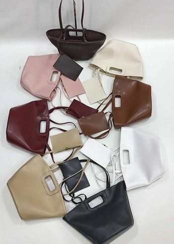 Kahverengi Deri Kadın Çanta - Görsel 3