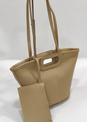 Kahverengi Deri Kadın Çanta - Görsel 10