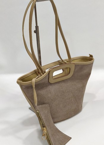 Kahverengi Deri Kadın Çanta - Görsel 5